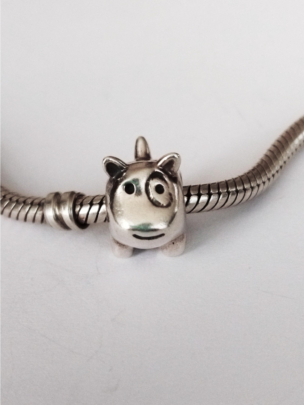 Pandora Dog Charm - Retired “Spot the Dog”Silver